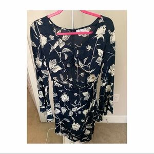 Planetblue blue floral midi dress!